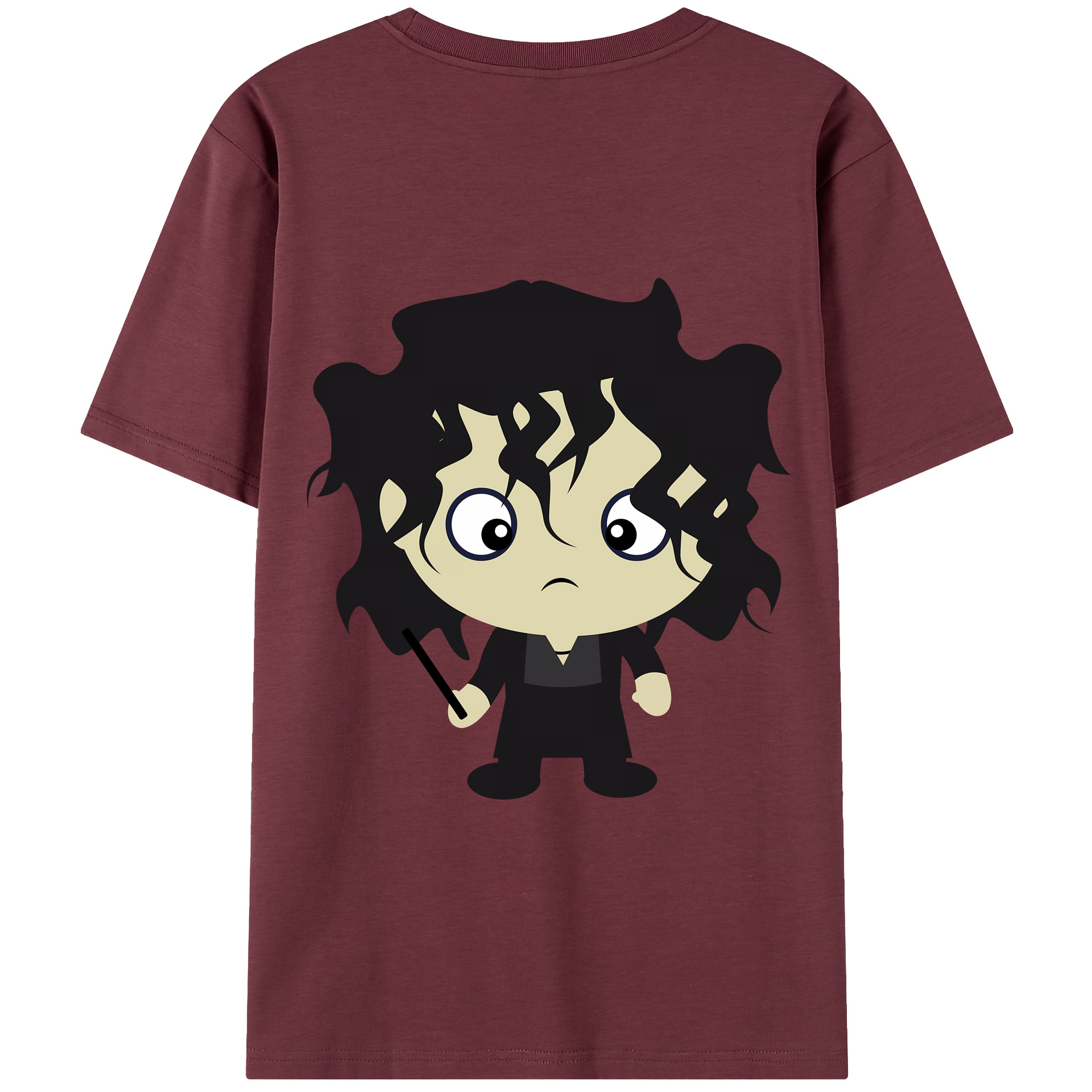 （画像用） Harry Potter ハリー・ポッターシリーズ 綿100％半袖Tシャツ（背面プリント）